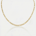 Valerie – Simple Chain Structure Gold Necklace