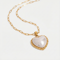 Victoria – Elegant Gold Necklace with Pendant.